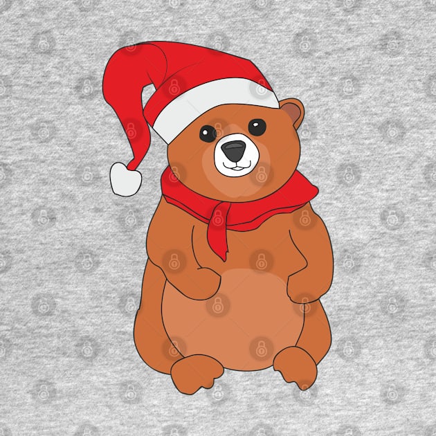 Christmas bear by Alekvik